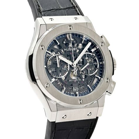 prix hublot classic fusion aero chronograph titanium|hublot classic fusion price.